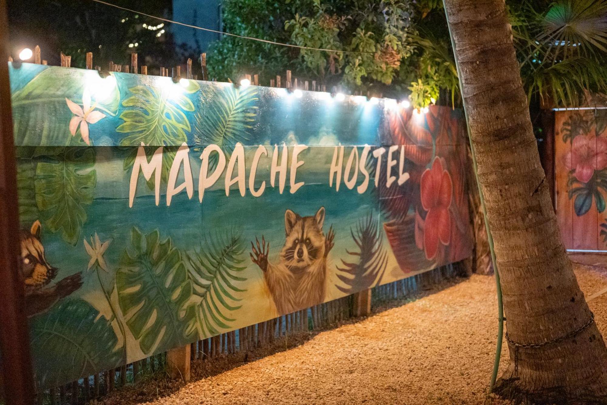 Mapache Hostel&Camping Isola Holbox Esterno foto