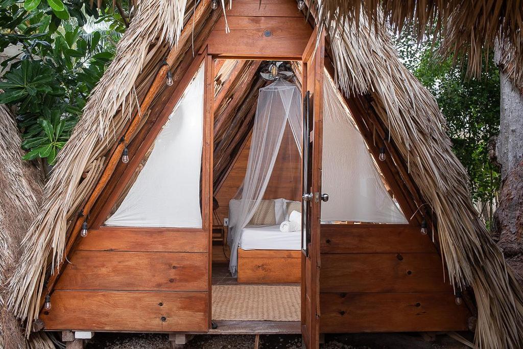 Mapache Hostel&Camping Isola Holbox Esterno foto