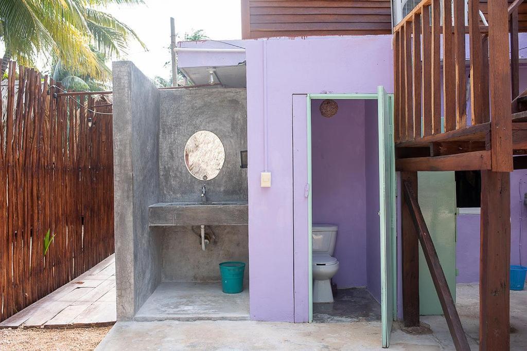 Mapache Hostel&Camping Isola Holbox Esterno foto